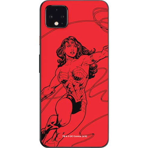 DC Comics Wonder Woman Comic Pop Google Pixel 4 XL Skin
